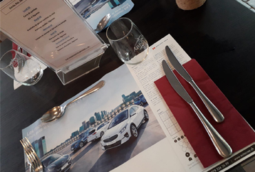 Set de table publicitaire Suisse