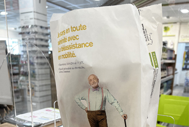 sachet pharmacie publicitaire La Poste