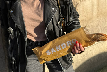 Etui à Baguette Sandro