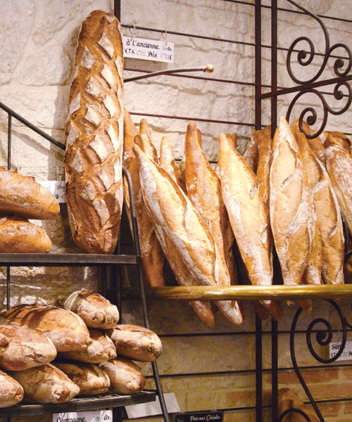 Boulangerie étui à baguette publicitaire