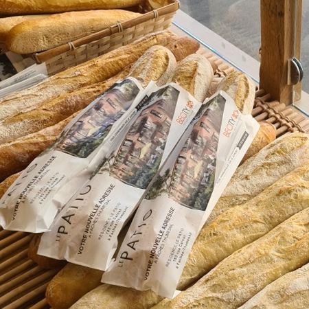 Etui à baguette publicitaire Becity