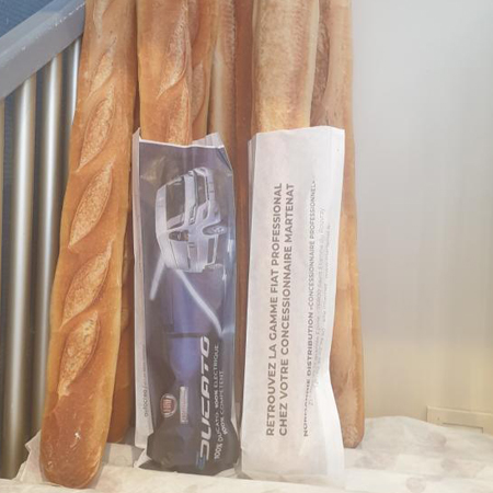 Etui à baguette publicitaire Fiat Pro