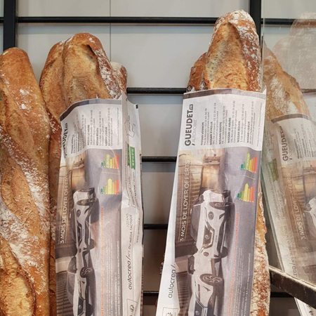 Etui à baguette publicitaire Nissan