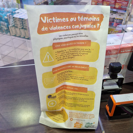 Sachet à pharmacie publicitaire CPTS Sud Toulousain